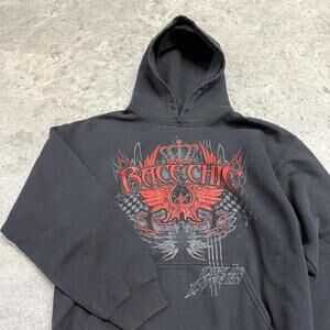 Y2K Racing Grunge Hoodie